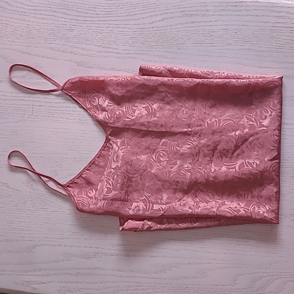 Pink Satin Nightie